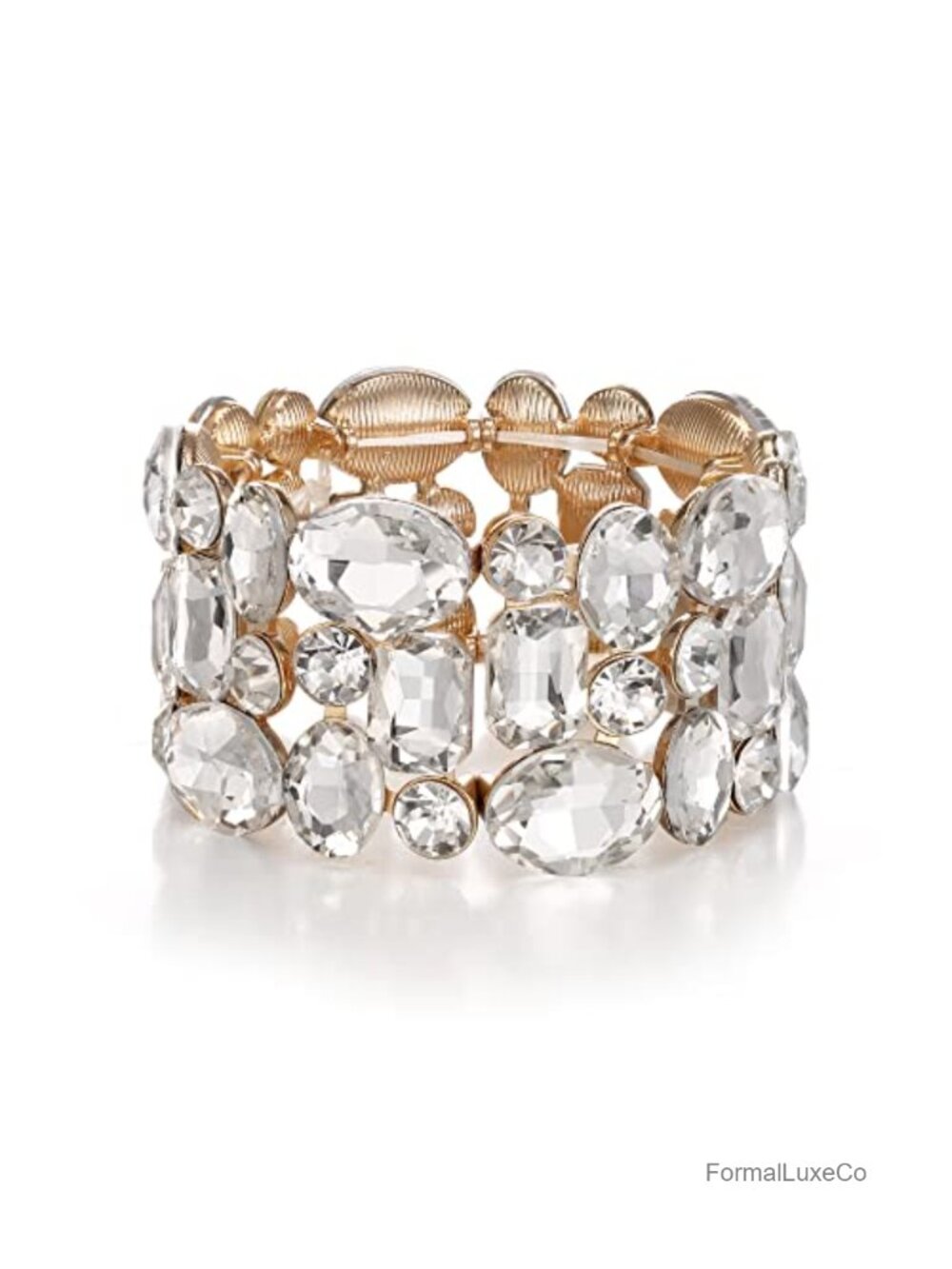 Crystal Stretch Bracelet Bridesmaid Wedding Party Jewelry